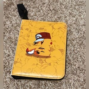 Yellow Pikachu Pokémon Binder